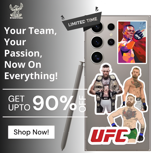 UFC Fighters Sticker Collection