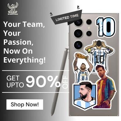 Lionel Messi Sticker Collection