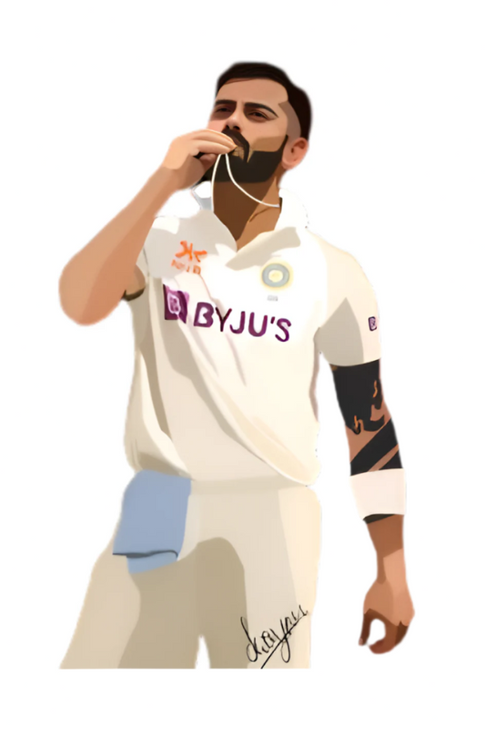 Virat signature sticker