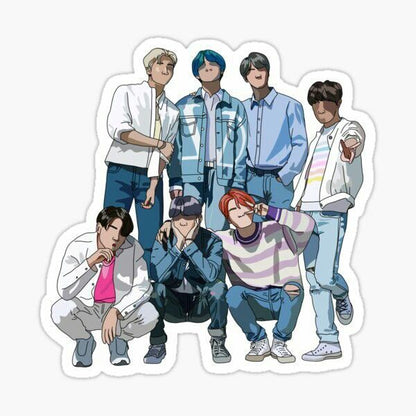 BTS Dynamide sticker