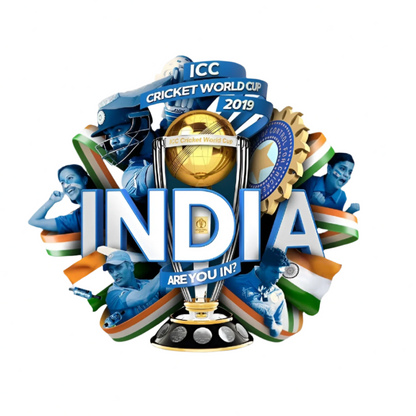 ICC World cup sticker