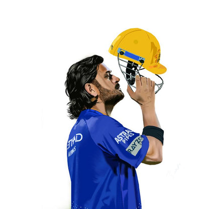 Dhoni Legend Sticker