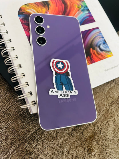 Captain Americas Ass sticker