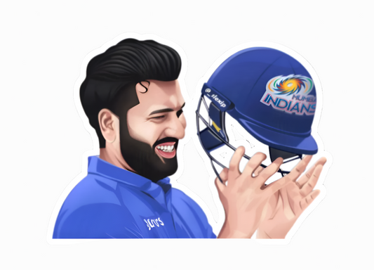 Cap Rohit sticker