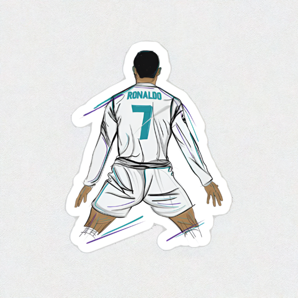 7 Ronaldo sticker